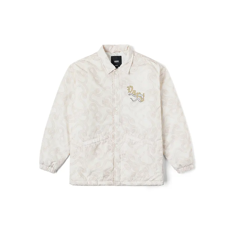 Vans LT PADDED Jacket Unisex Ecru Checkerboard