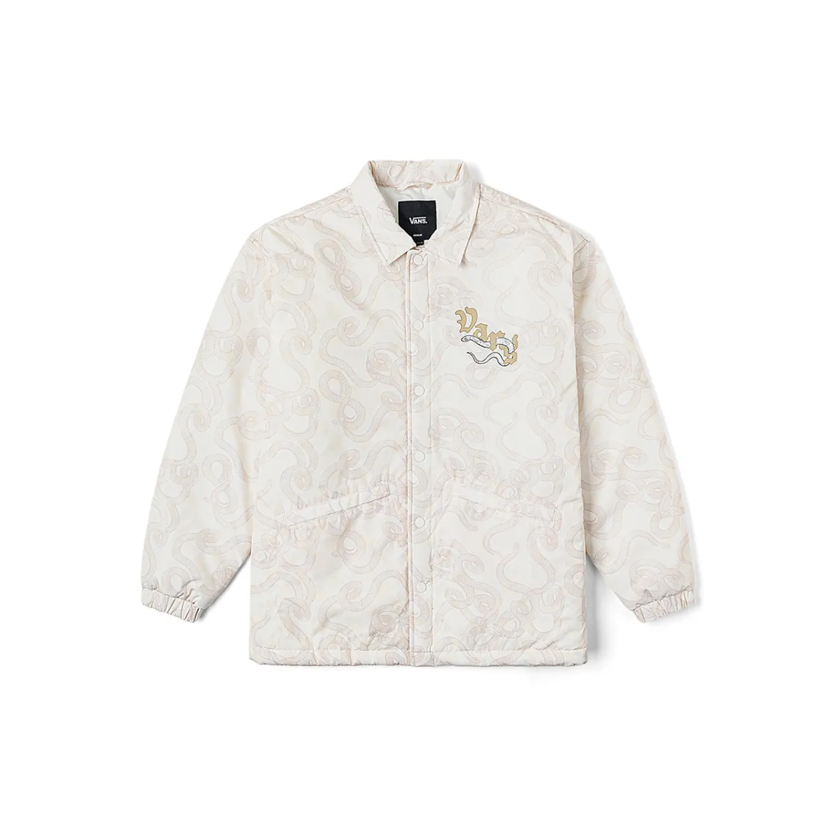 Vans LT PADDED Jacket Unisex Ecru Checkerboard