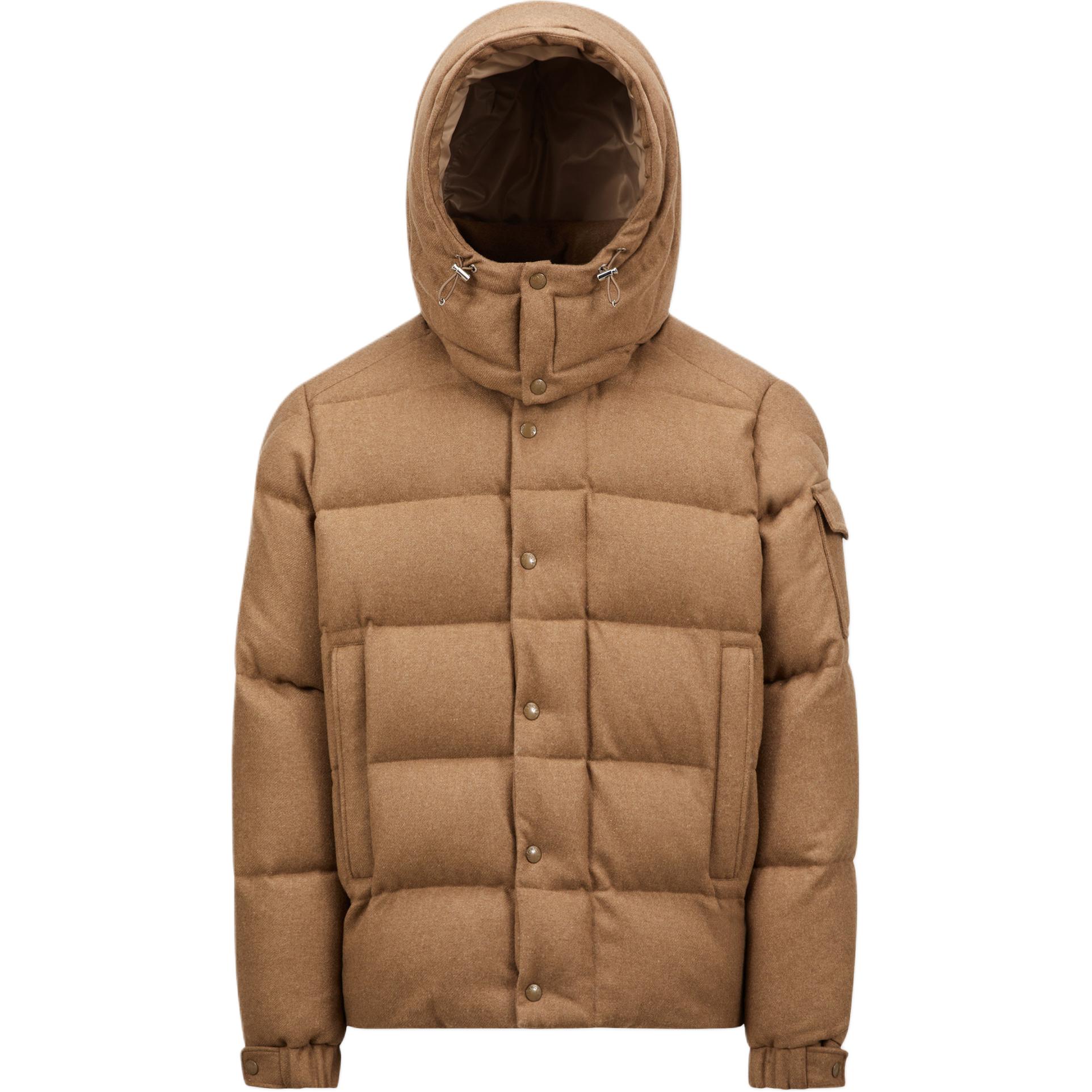 Куртка-пуховик Moncler (светло-коричневая)
