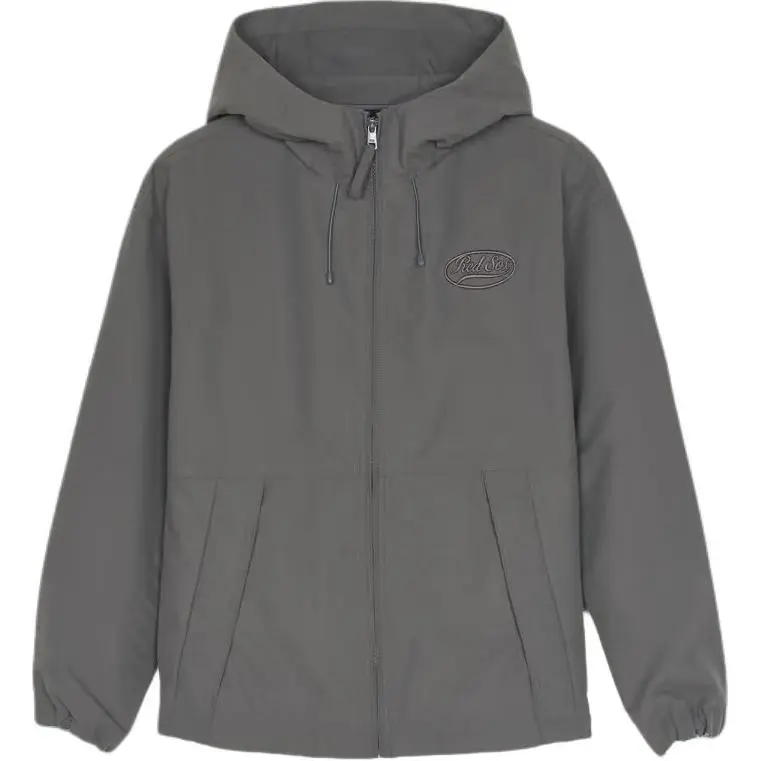 MLB Boston Red Sox Jacket Unisex Dark Charcoal Gray