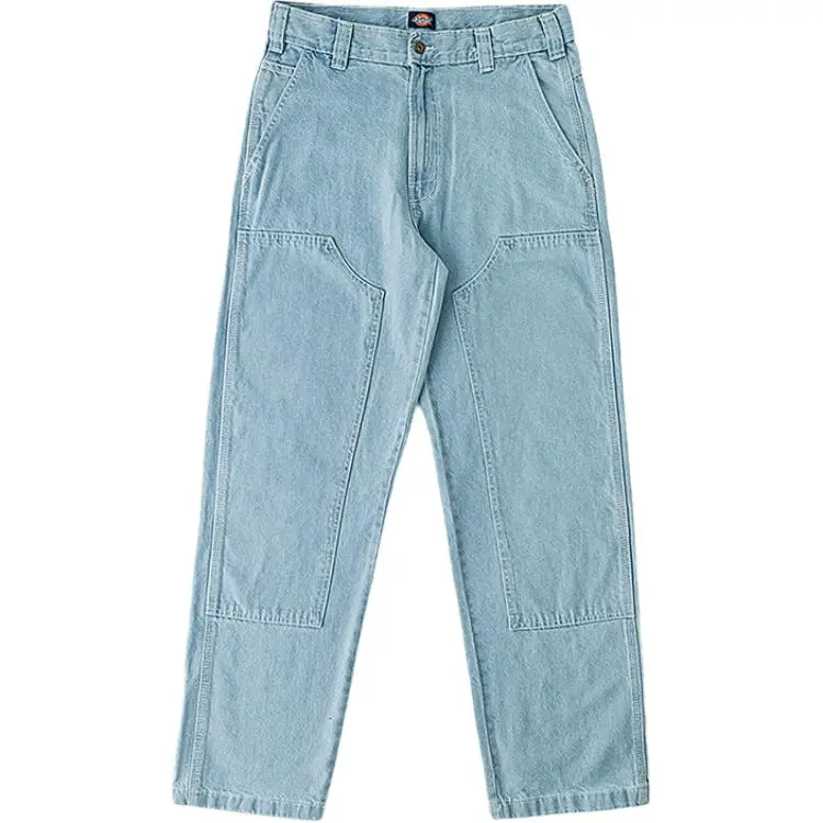 Dickies Jeans Men's Vintage Blue Moderate Straight Fit Pants