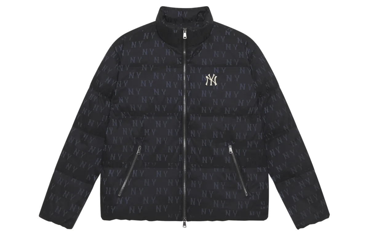 MLB MONOGRAM 24FW Down Jacket Unisex Black