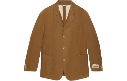GUCCI Velvet Corduroy Formal Jacket