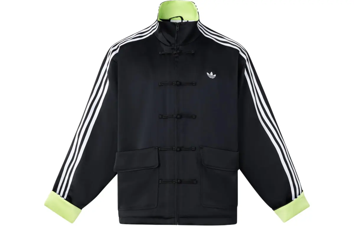 Adidas Originals Cn Tt Satin Jacket Unisex Black