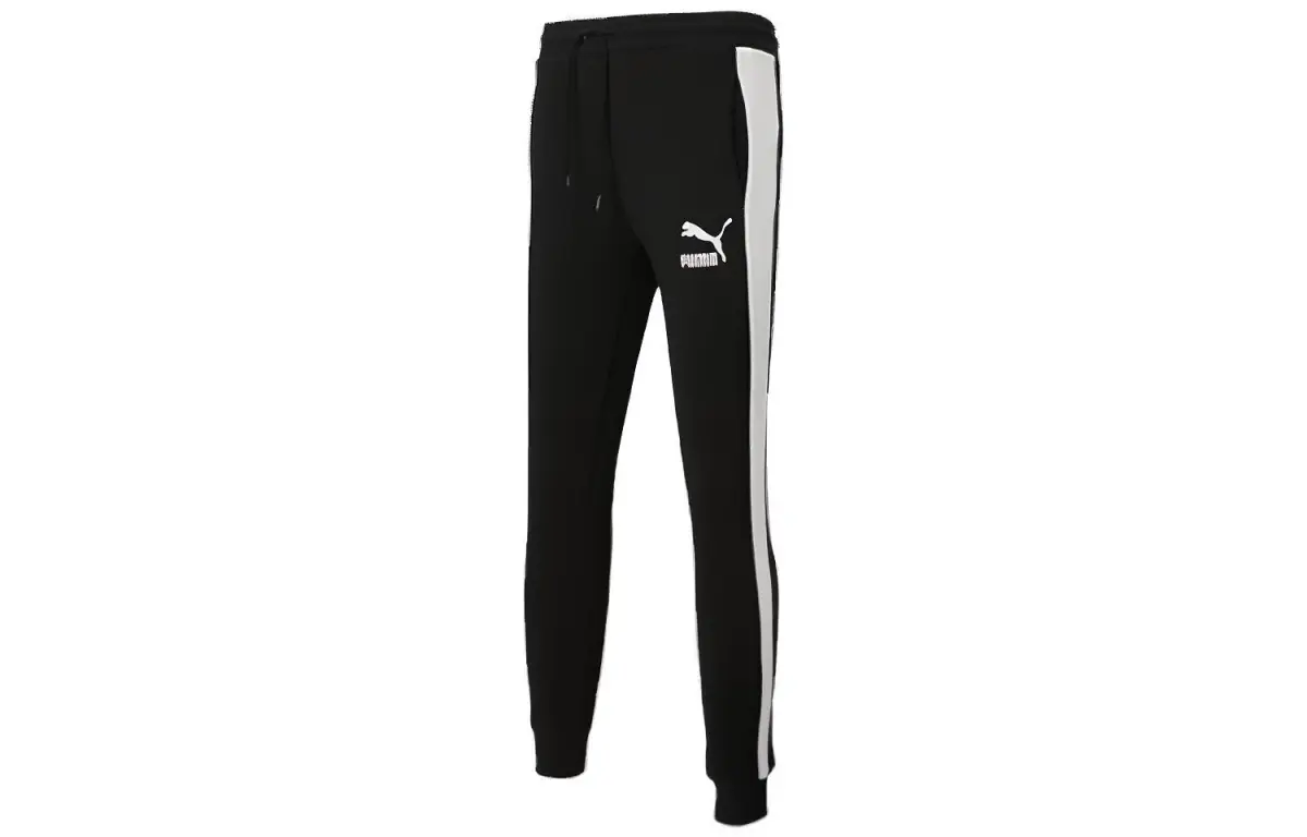 PUMA Casual Pants Fall Men's Black