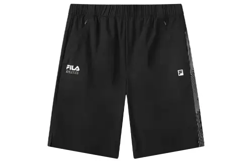 FILA Knitted Sweatpants Men's Black
