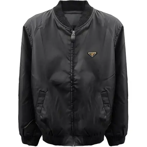 PRADA Jackets & Coats Men's Black