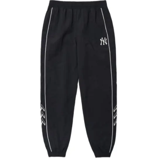 MLB Celana Knitted Sweatpants Unisex Black