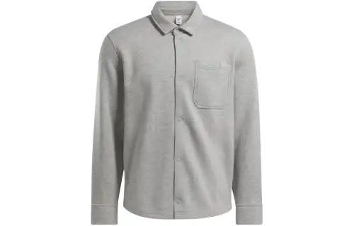 Reebok CLASSIC WDE FLC OVERSHIRT Jackets & Coats Unisex Gray