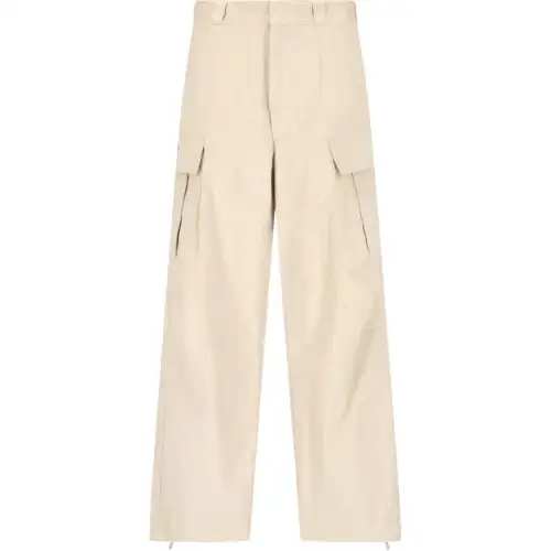 PRADA Cargo Pants Men's Ecru Moderate