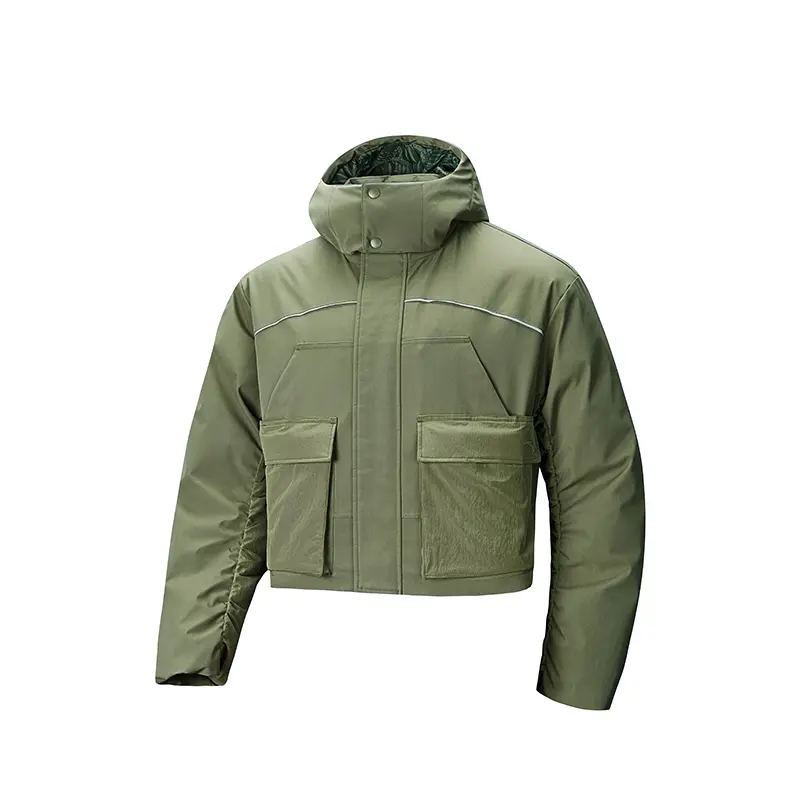 Anta Life Collection Down Jacket Unisex Forest Green