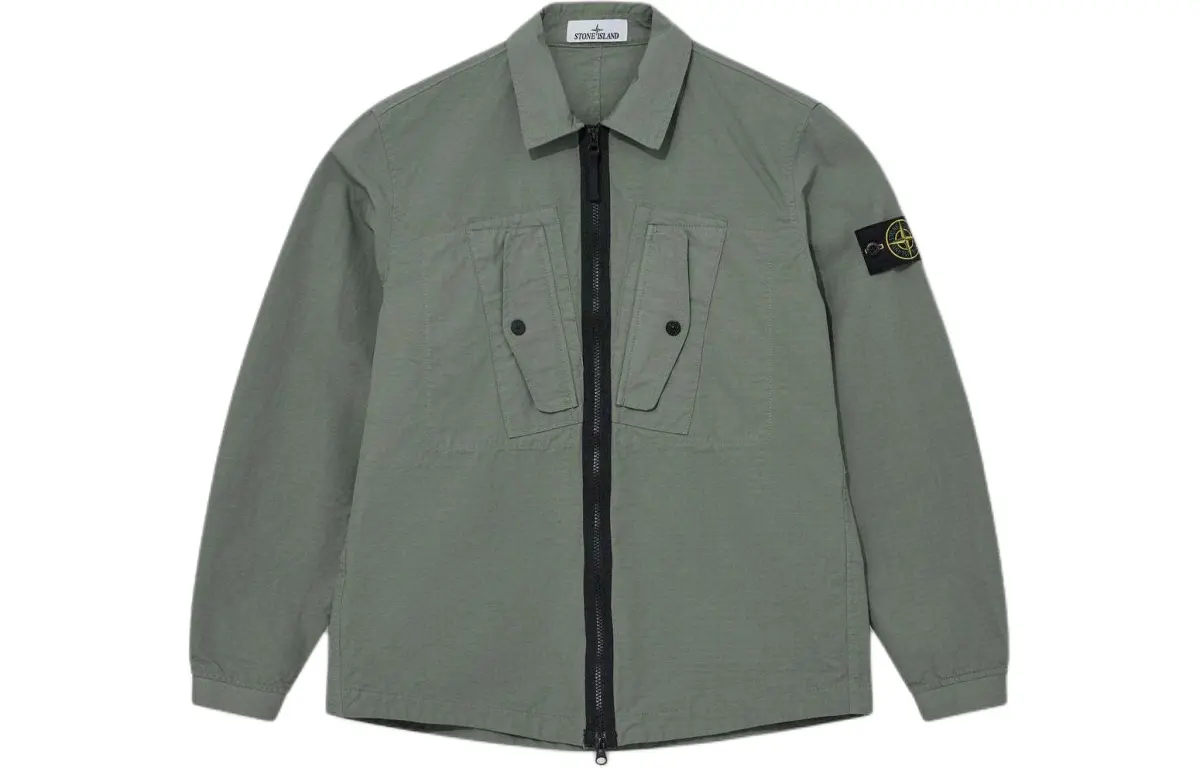 STONE ISLAND Jackets & Coats Men's Sand Green
