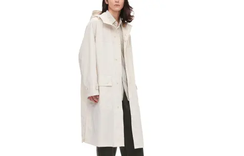 UNIQLO SS23 Trench Coat Unisex Light Beige