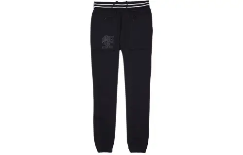 Converse Knitted Sweatpants Men's Black Moderate Straight Fit Pants