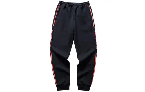 Anta Sweatpants Men's Black Red