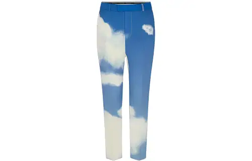LOUIS VUITTON Casual Pants Men's Blue
