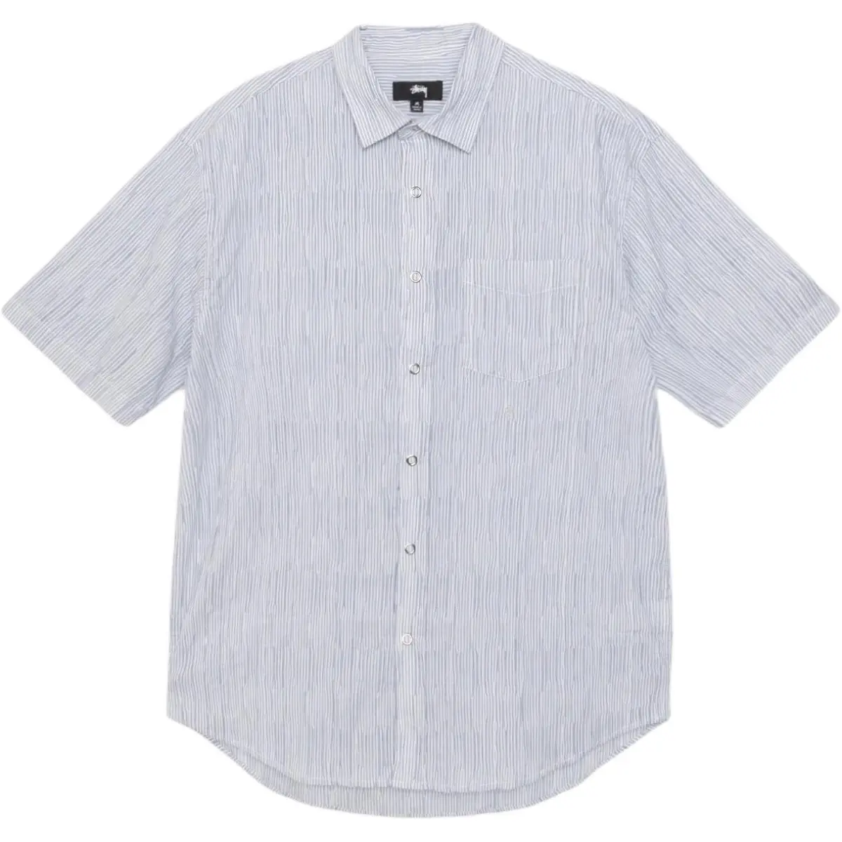 Stussy Wavy Striped Short-Sleeved Shirt