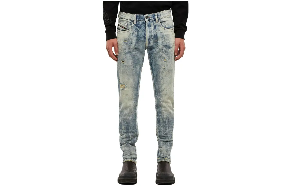 DIESEL Jeans Unisex Blue Moderate