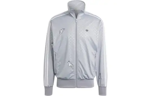Adidas Originals x MILAOSHU Mickey Mouse Jackets & Coats Men's Gray