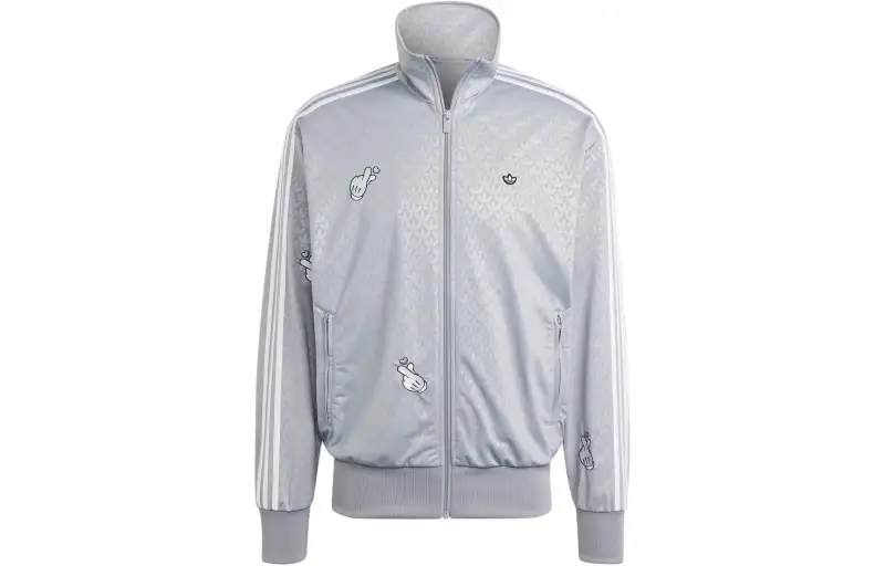 Adidas Originals x MILAOSHU Mickey Mouse Jackets & Coats Men's Gray