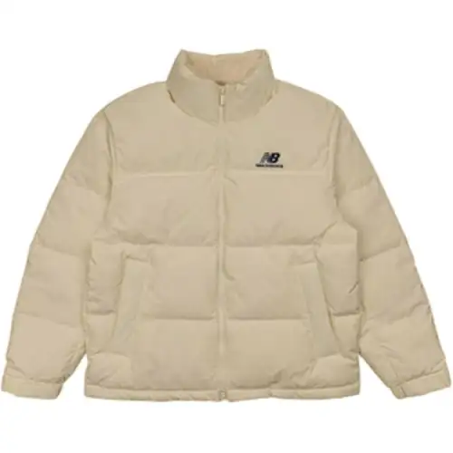 New Balance Uni Active Short Down Jacket Unisex Beige