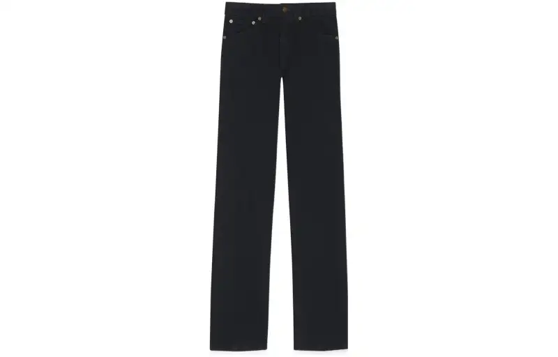 SAINT LAURENT SS22 Jeans Men's Black