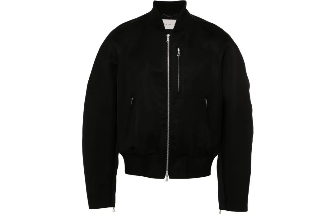 DRIES VAN NOTEN SS24 Jackets & Coats Men's Black