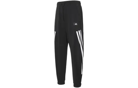 Adidas Knitted Sweatpants Men's Black