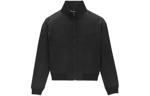 Saint Laurent Zip-Up Teddy Jacket