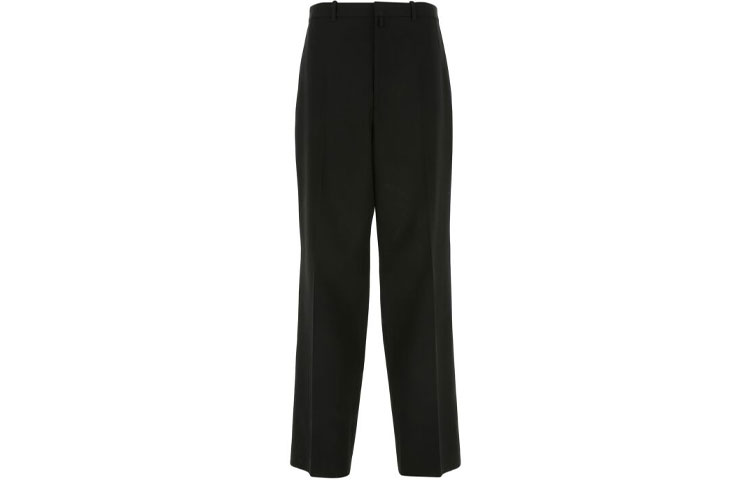 Balenciaga SS21 Casual Pants Regular Fit Men's Black