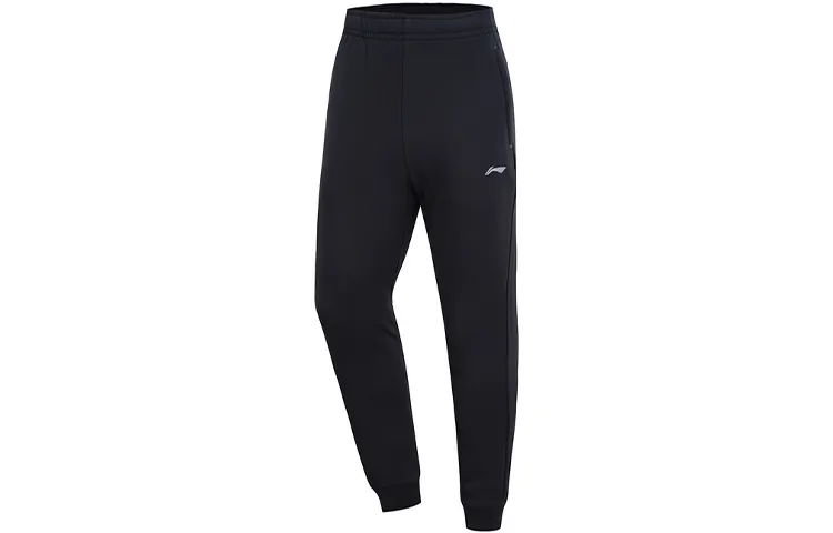 Li Ning Knitted Sweatpants Men's Black