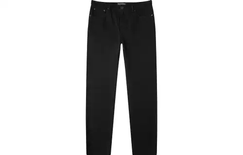 Balenciaga Slim Cropped Washed Jean