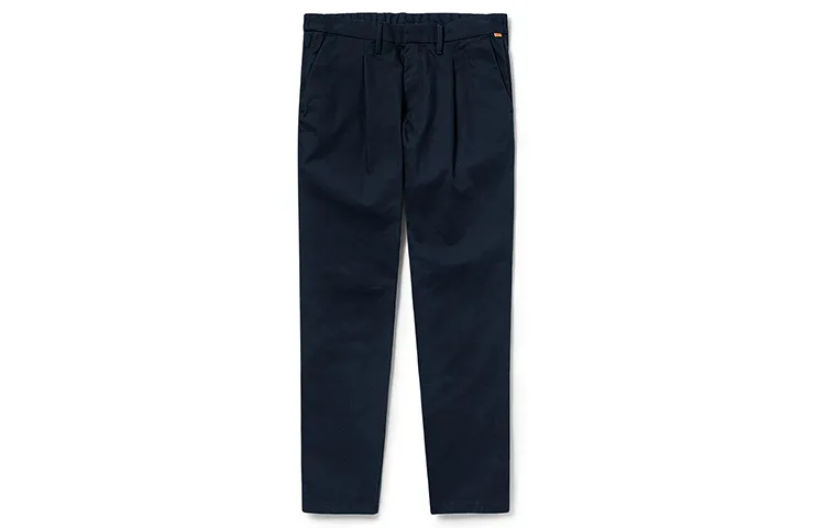 Timberland Casual Pants Men's Royal Blue Moderate Straight Fit Pants