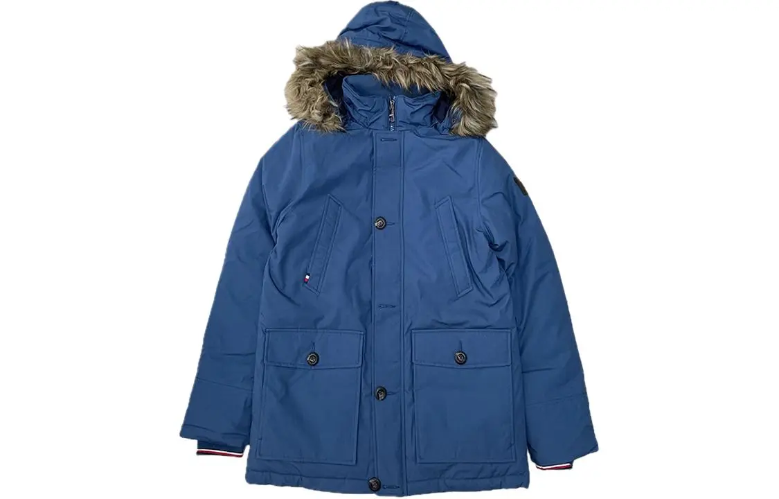 Tommy Hilfiger Puffer Jacket Men's Blue