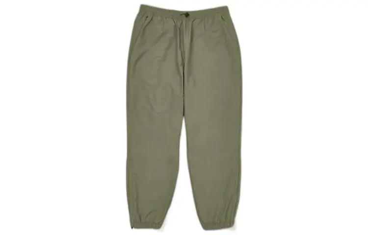 New Balance Knitted Sweatpants Men's Green Moderate Cuffed Pants