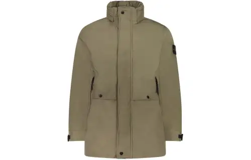 STONE ISLAND Parka Coat Men's Green