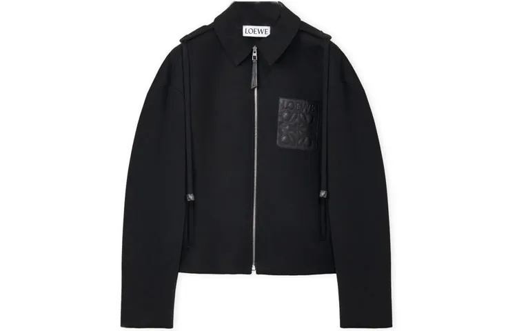 LOEWE Anagram FW22 Parka Coat Men's Black
