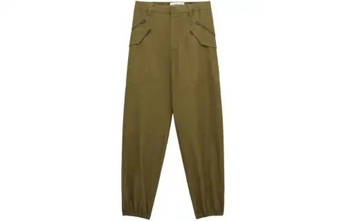 LOEWE Zip Detailed Cargo Trousers