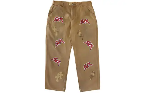 Chrome Hearts Jeans Unisex Umber