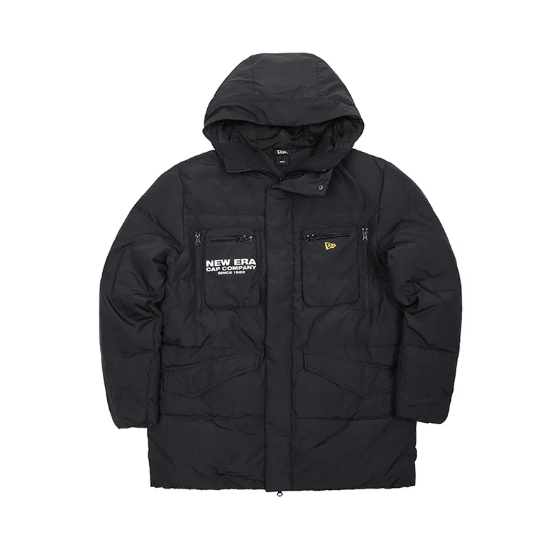 New Era Down Jacket Unisex Black