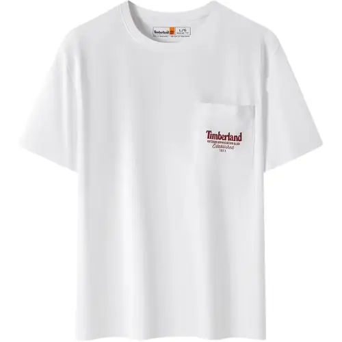 Timberland T Shirt Men's 100 White