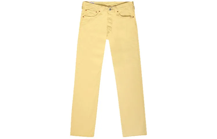 Levi's Jeans Men's Yellow Moderate Straight Fit Pants