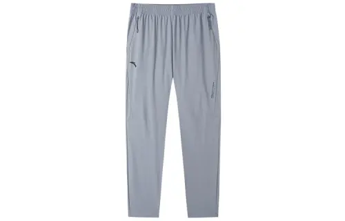 Anta Lifestyle Collection Sports Lifestyle Collection Knitted Sweatpants Men's Steel Gray