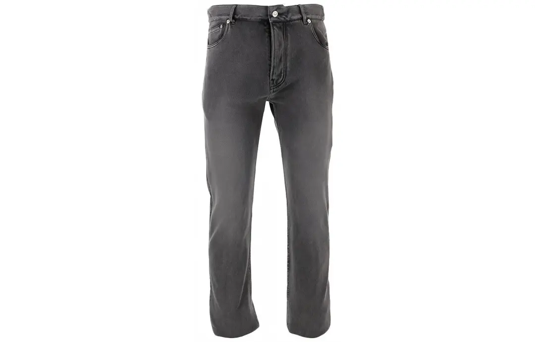Balenciaga FW23 Jeans Regular Fit Men's Black