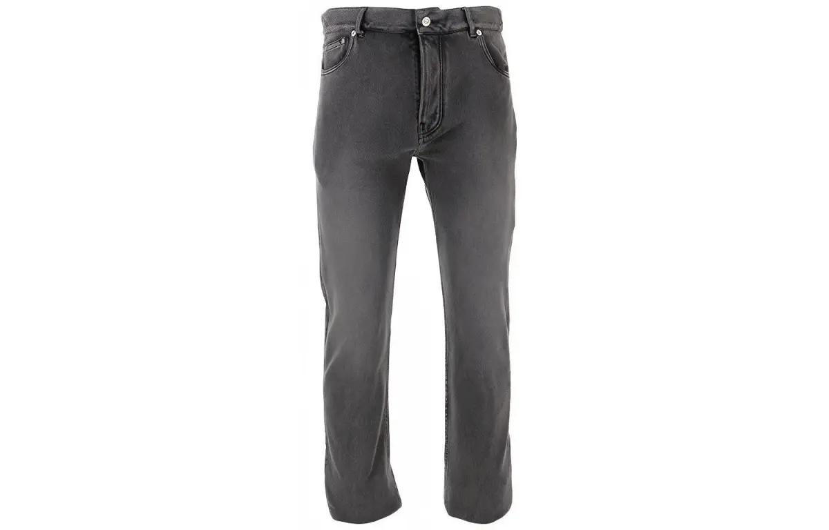 Balenciaga FW23 Jeans Regular Fit Men's Black