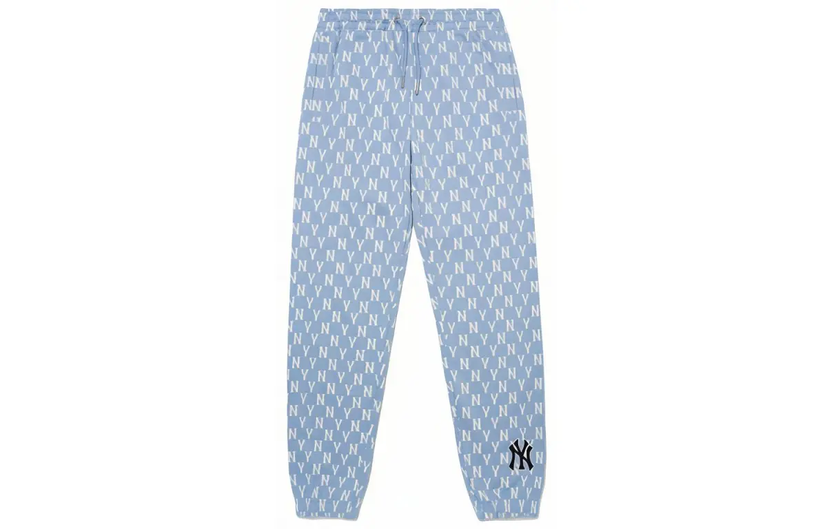 MLB Knitted Sweatpants Unisex Blue