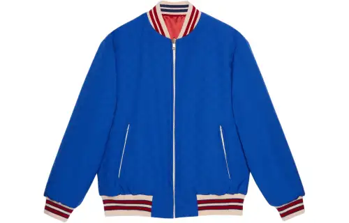GUCCI Chinese New Year SS24 Jackets & Coats Men's Bright Blue