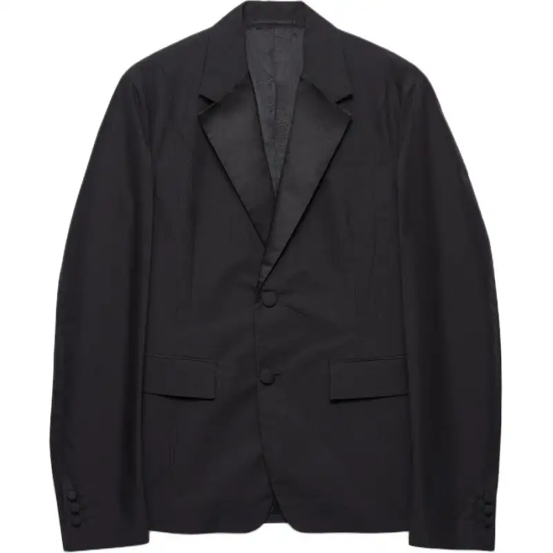 PRADA Jackets & Coats Men's Black