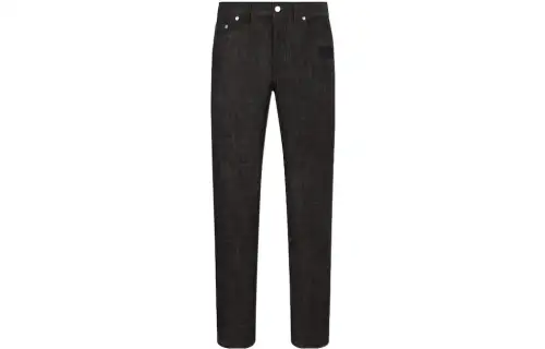 DIOR FW22 Jeans Men's Charcoal Gray