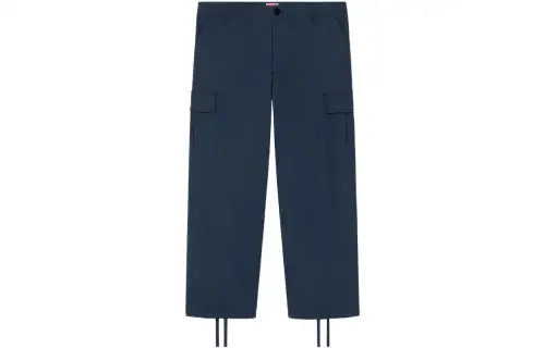 KENZO Mid Rise Straight Leg Cargo Trousers